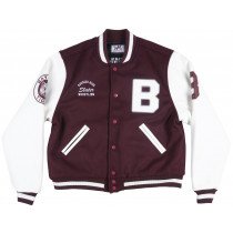 Headgear Saved by the Bell Varsity Jacket Burgundy Bayside Tigers