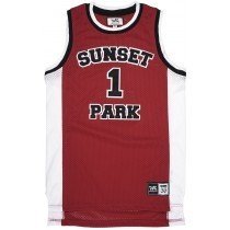 Sunset Park Jersey High School #1 Shorty Basketball Movie 1996 Headgear Replica