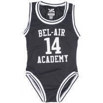 Headgear Fresh Prince Bel-Air Academy Will Smith Leotard Bodysuit Black