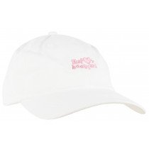 HUF Loves Boobies Curved Brim Dad Hat Strapback Headwear Cap Lid Mens White