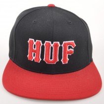 HUFHT-233CL-BLACK/RED-ADJUSTABLE