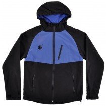The Hundreds Aloe Track Jacket Water Resistant Bomb Logo Hoodie Mens Black