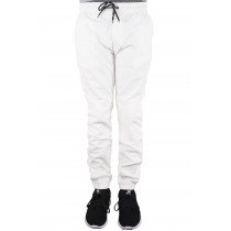 Islandia Biker Moto Joggers Men's Pants White M-2XL Fashion Style Bottoms Trend