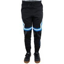 Krome #1 Banned Fleece Mens Jogger Black/Royal S-2XL Fashion Color Block Pockets