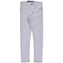 Super Skinny Fit Stretch Twill Denim Pants Mens Bottoms 5 Pocket M Society Gray