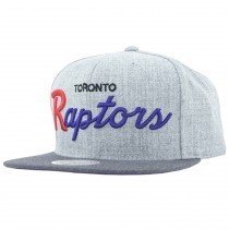 Mitchell & Ness Toronto Raptors Tri Pop Special Snapback Grey Adjustable Cap Hat