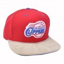 Los Angeles Clippers Fitted Hat NBA Headwear Mitchell & Ness Corduroy Retro Cap