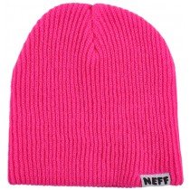 Neff Kids Daily Beanie Hat Knitted Headwear Skate Style Fashion Cap Magenta
