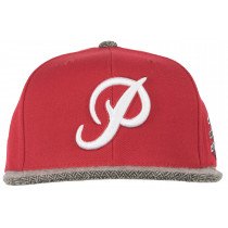 Primitive Apparel Classic P Wool Snapback Cap Headwear Hat Skatewear Mens Red