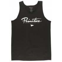 Primitive Nuevo Pennant Tank Top Muscle Shirt Streetwear Fashion Style Tee Black