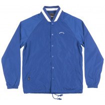 Primitive Apparel Varsity Coaches Jacket Outerwear Windbreaker Lined Mens Royal