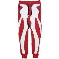 RS1NE Sneaker Print Jogger Pant Sweatpants Red French Terry Jordan Bulls Fashion