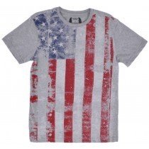 American Flag Shirt USA Tee Mens Authentic Fashion Top Red S-XL SGR NWT