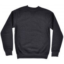 Mens Sweatshirt Pullover Fleece Sweater Long Sleeve Shirt Switch Charcoal S-2XL