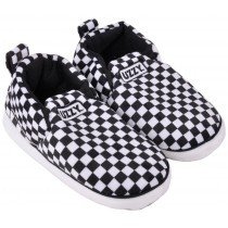 Sneaker Slippers Uzzy Socal Slip On Checker Board Low Top Adult Size 4 to 12.5
