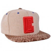 Los Angeles Clippers Hemp Crown Snapback Hat Mitchell Ness Strapback Licensed
