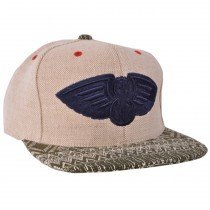 New Orleans Pelicans Hemp Crown Snapback Hat Mitchell Ness Strapback Licensed